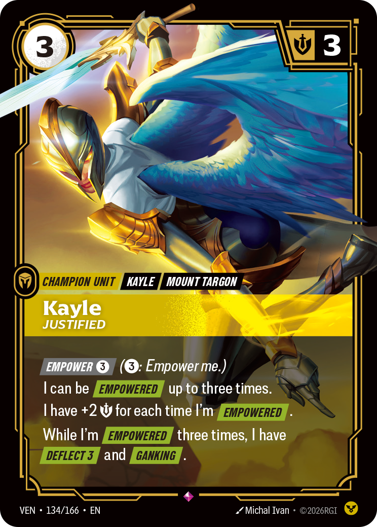 Kayle, Justified