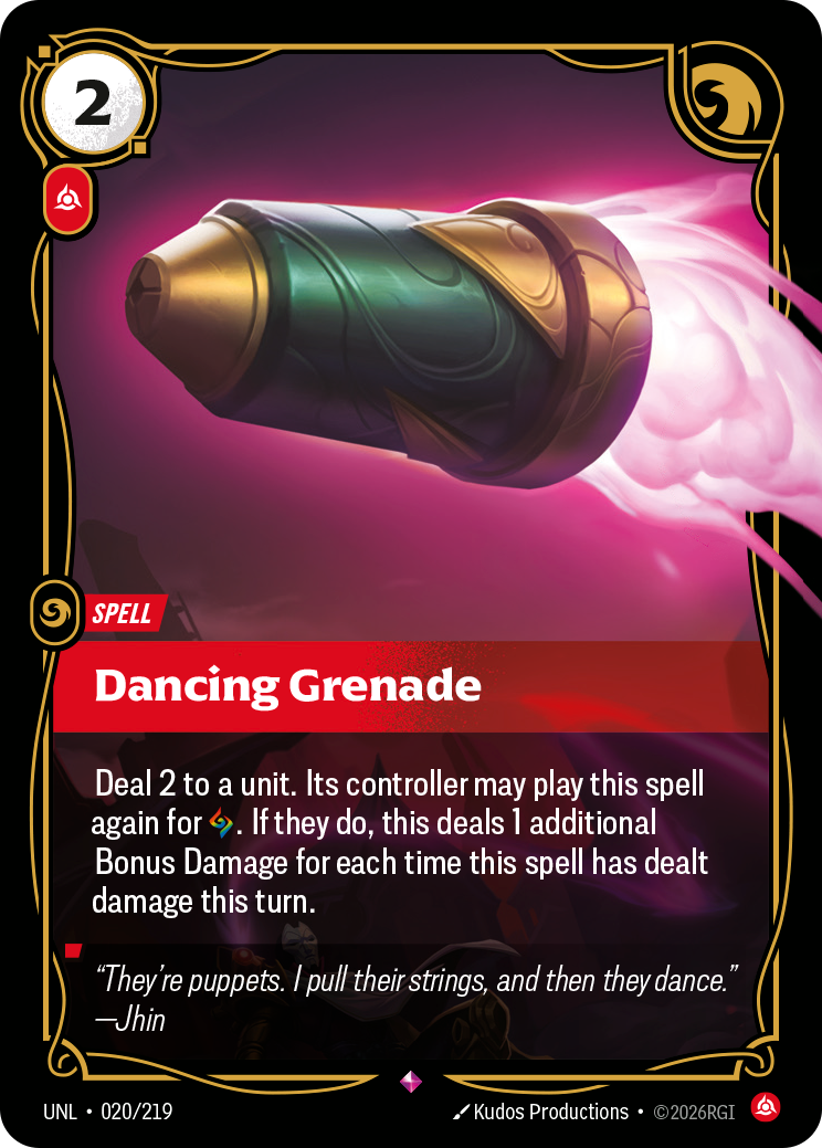 Grenade dansante