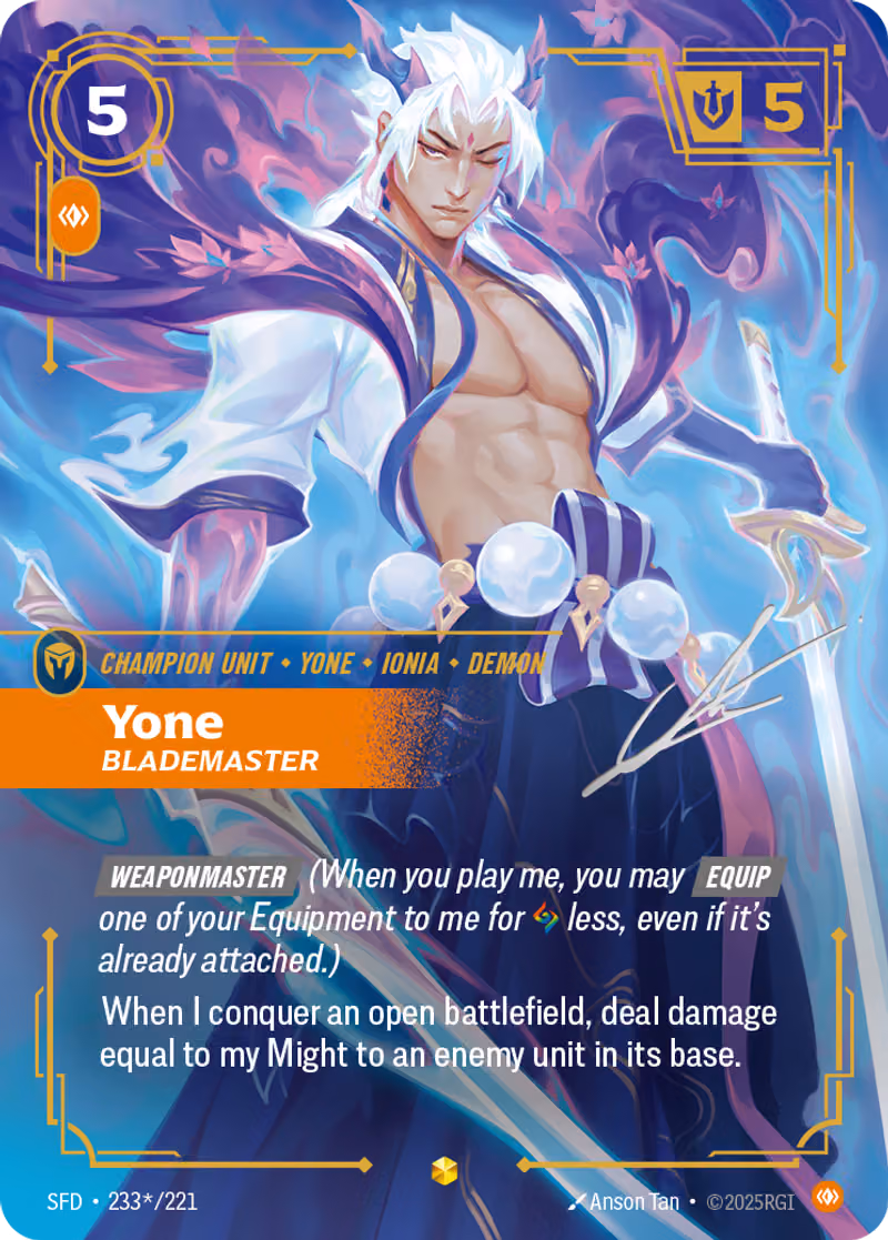 Yone, Blademaster