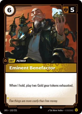 Eminent Benefactor