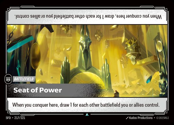 Seat of Power — Riftbound card