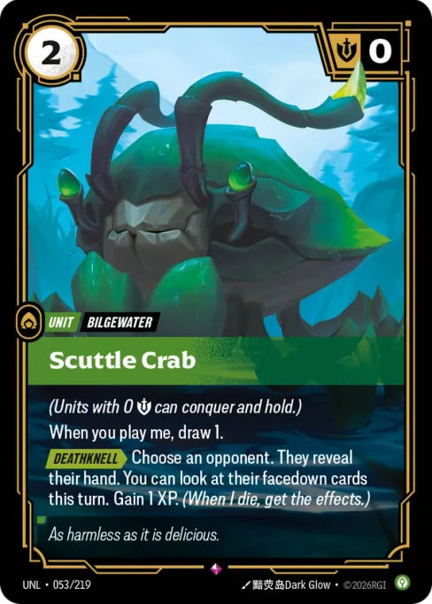Scuttle Crab, UNL-053/219