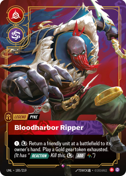 Legend Pyke, Bloodharbor Ripper — Pyke Control deck by Wolverex at RQ Utrecht