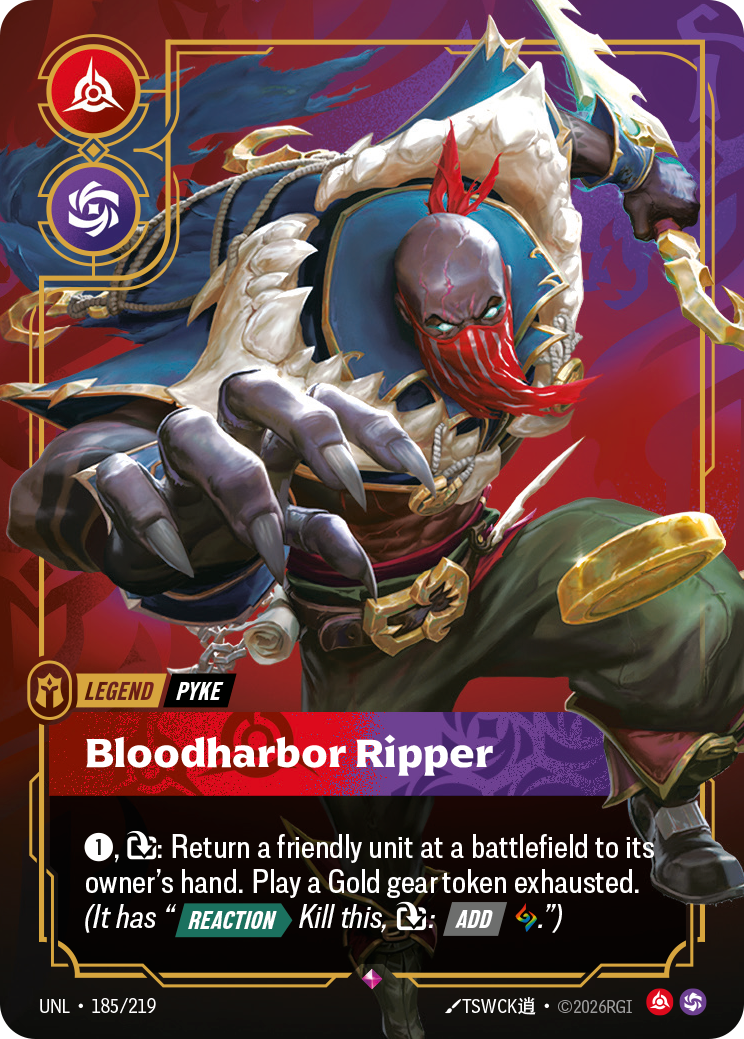 Pyke, Bloodharbor Ripper