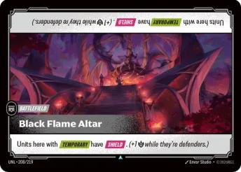Black Flame Altar · UNL-208/219