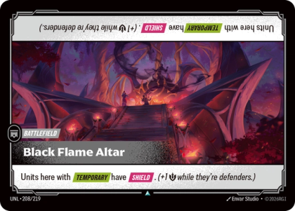 Black Flame Altar