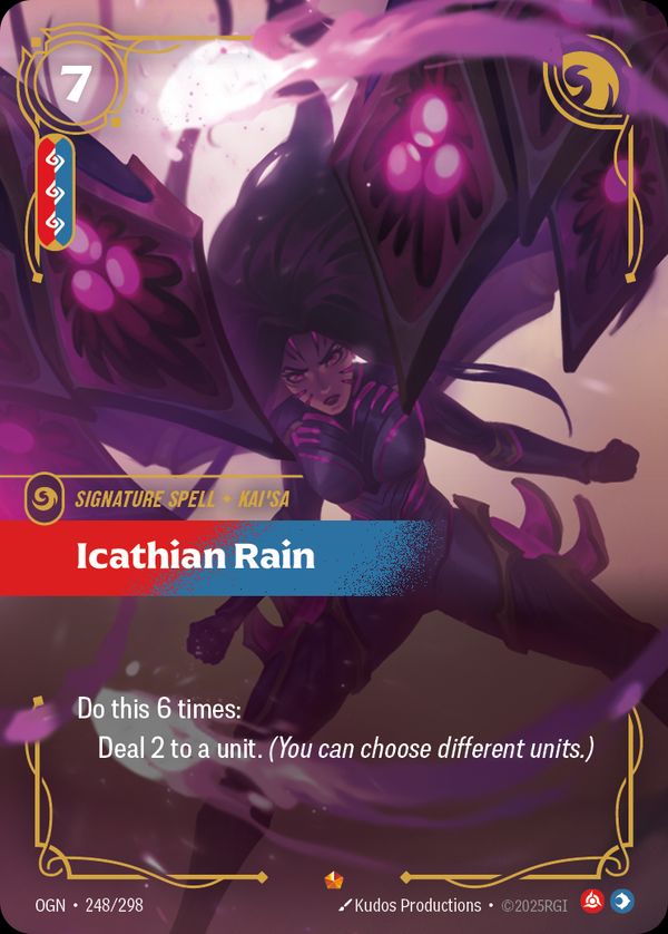 Icathian Rain — Riftbound card