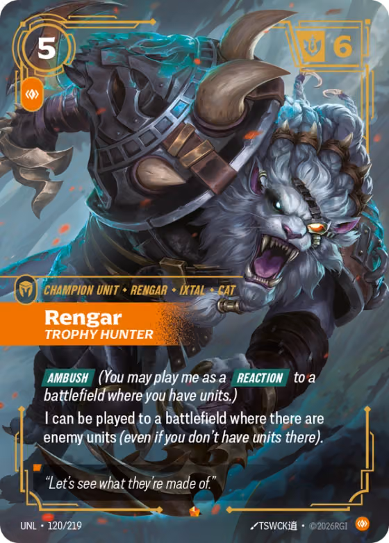 Rengar - Trophy Hunter