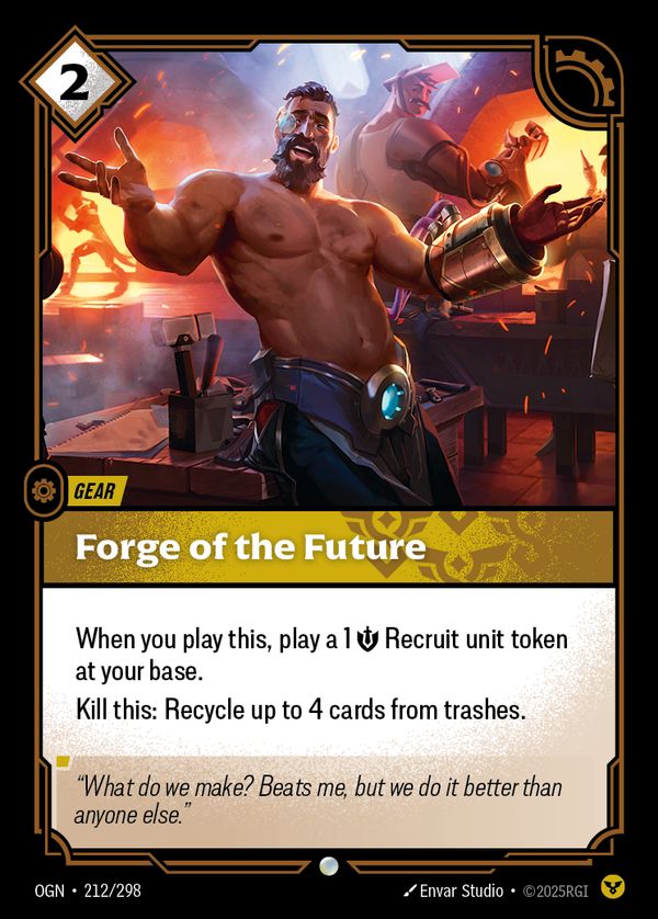 Forge of the Future — Riftbound card