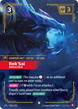 Rek'Sai - Breacher (Alternate Art)