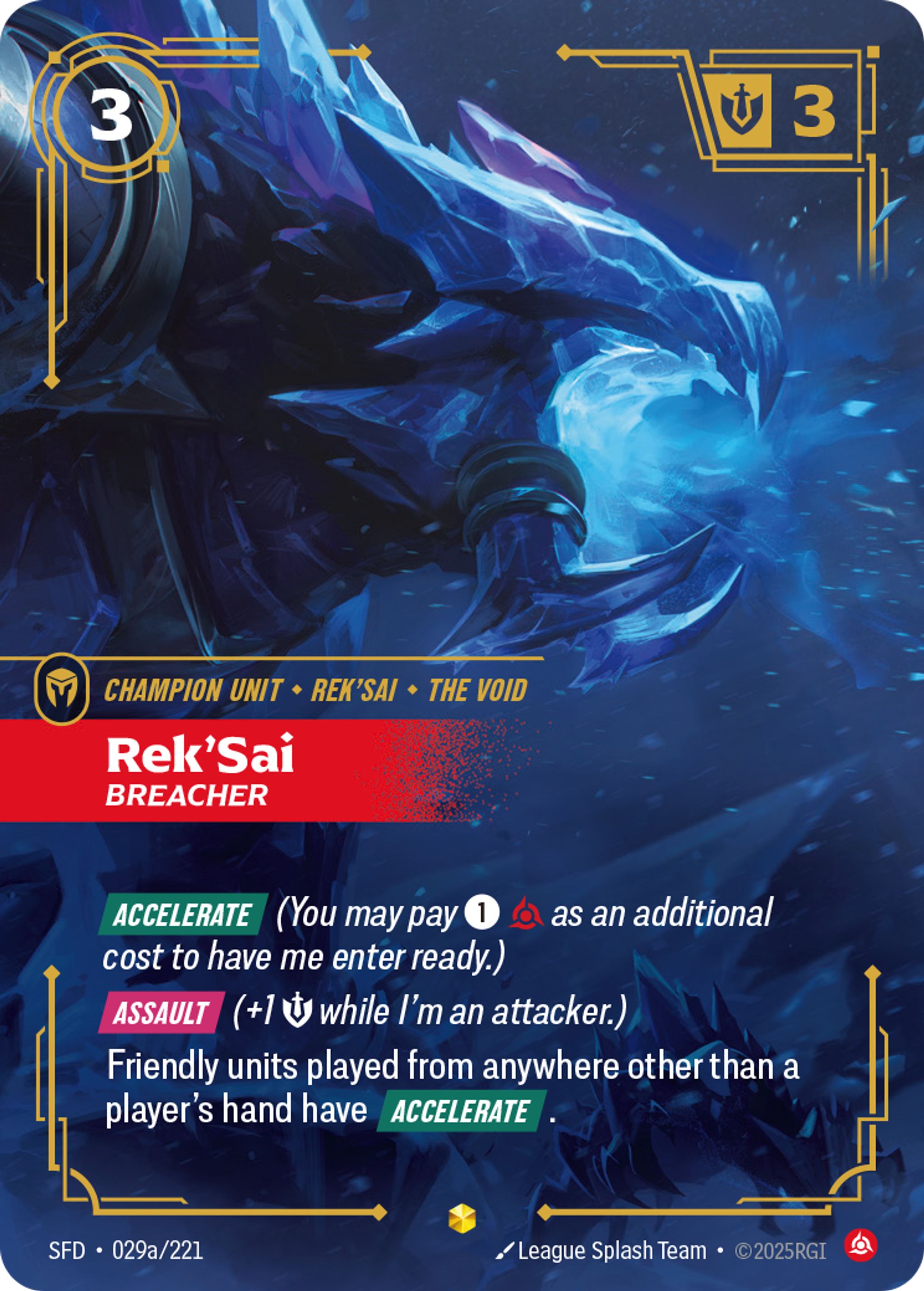 Rek'Sai, Breacher