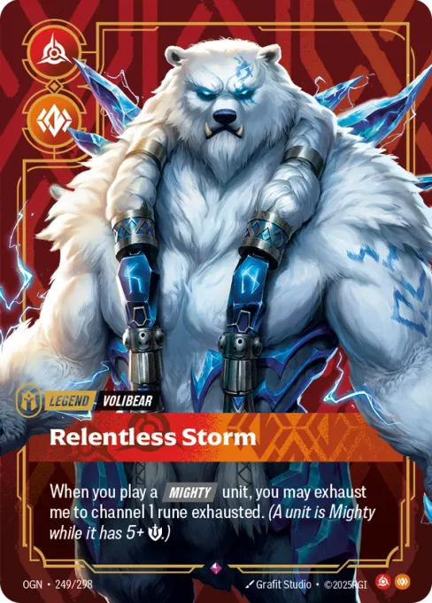 Volibear, Relentless Storm, OGN-249/298