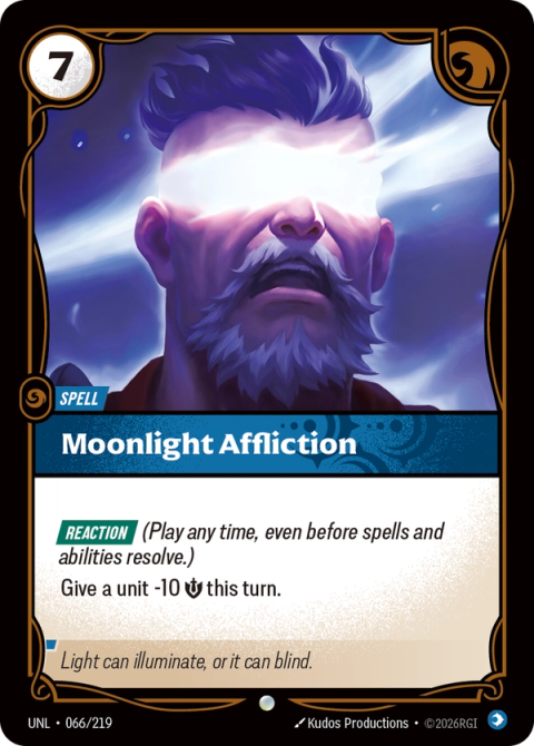Moonlight Affliction — Unleashed #066, art by Kudos Productions
