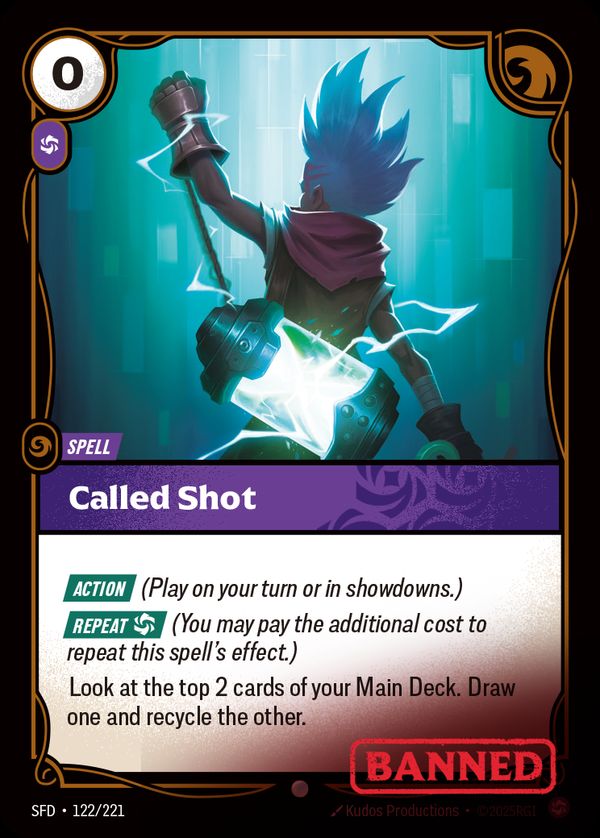 Called Shot — Riftbound card