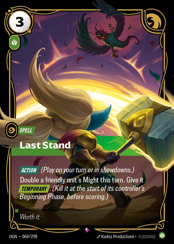 Last Stand — Riftbound card