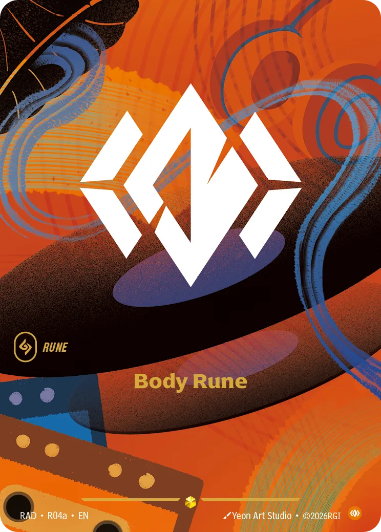 Body Rune · RAD-R04a