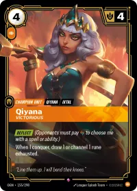 Qiyana - Victorious