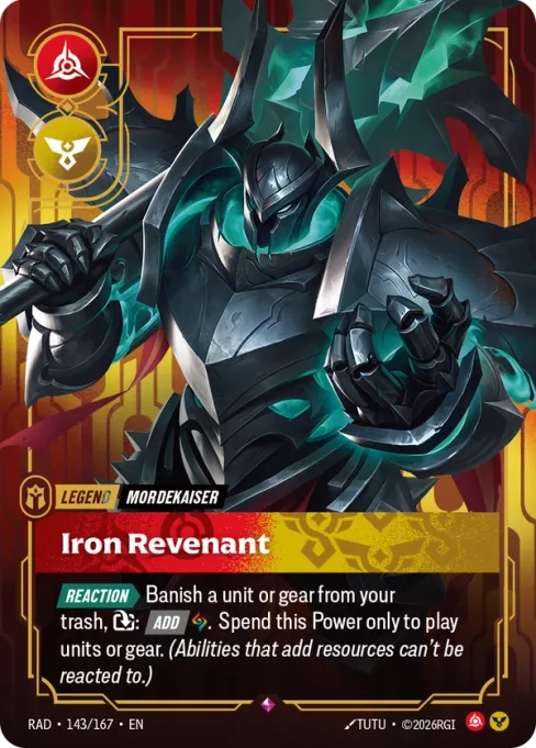 Mordekaiser, Iron Revenant, RAD-143/167