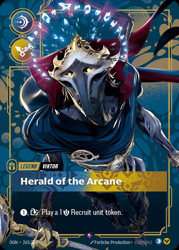 Viktor, Herald of the Arcane — Riftbound card