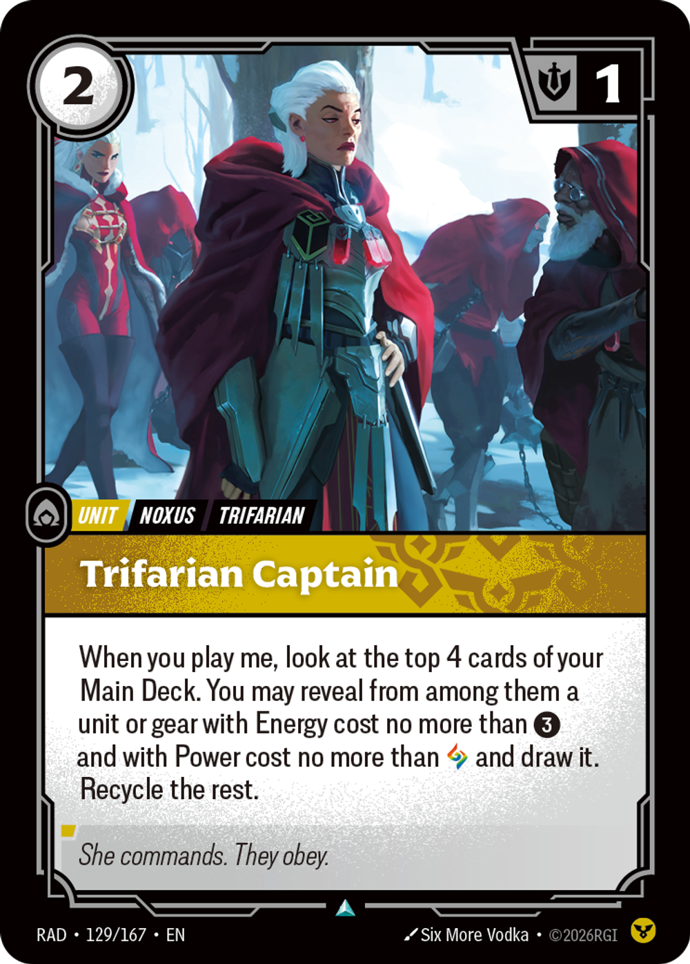 Trifarian Captain