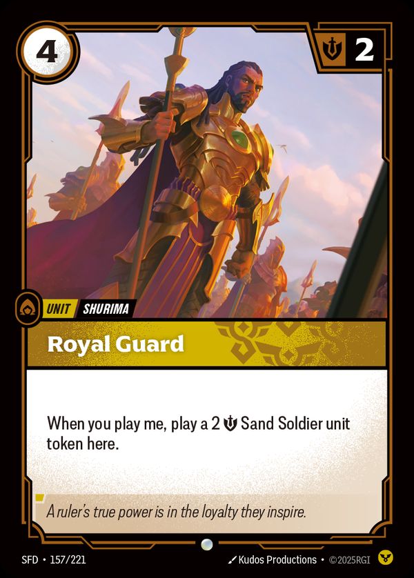 Royal Guard — Riftbound card