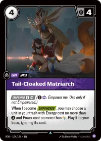 Tail-Cloaked Matriarch