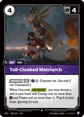 Tail-Cloaked Matriarch
