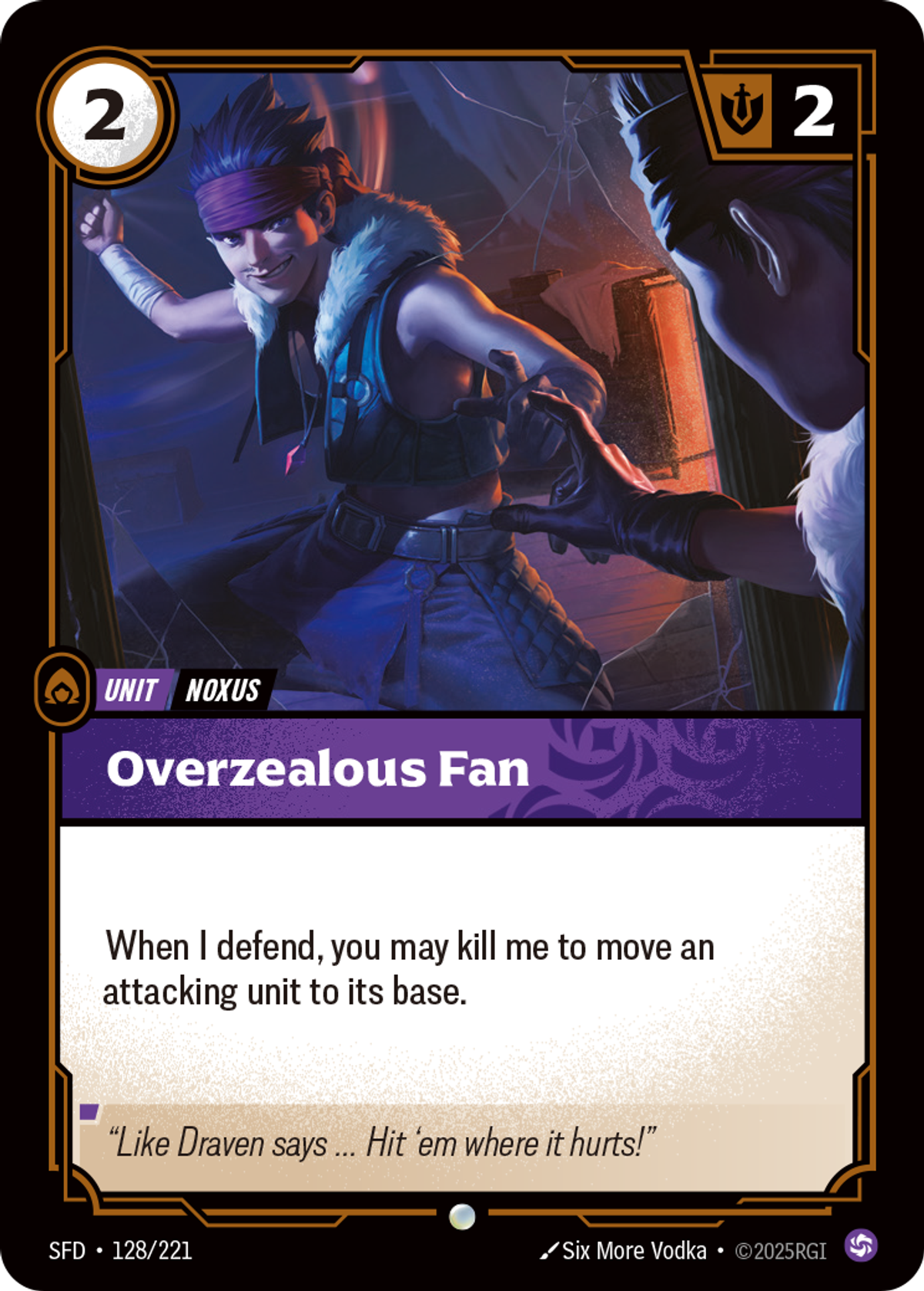 Overzealous Fan