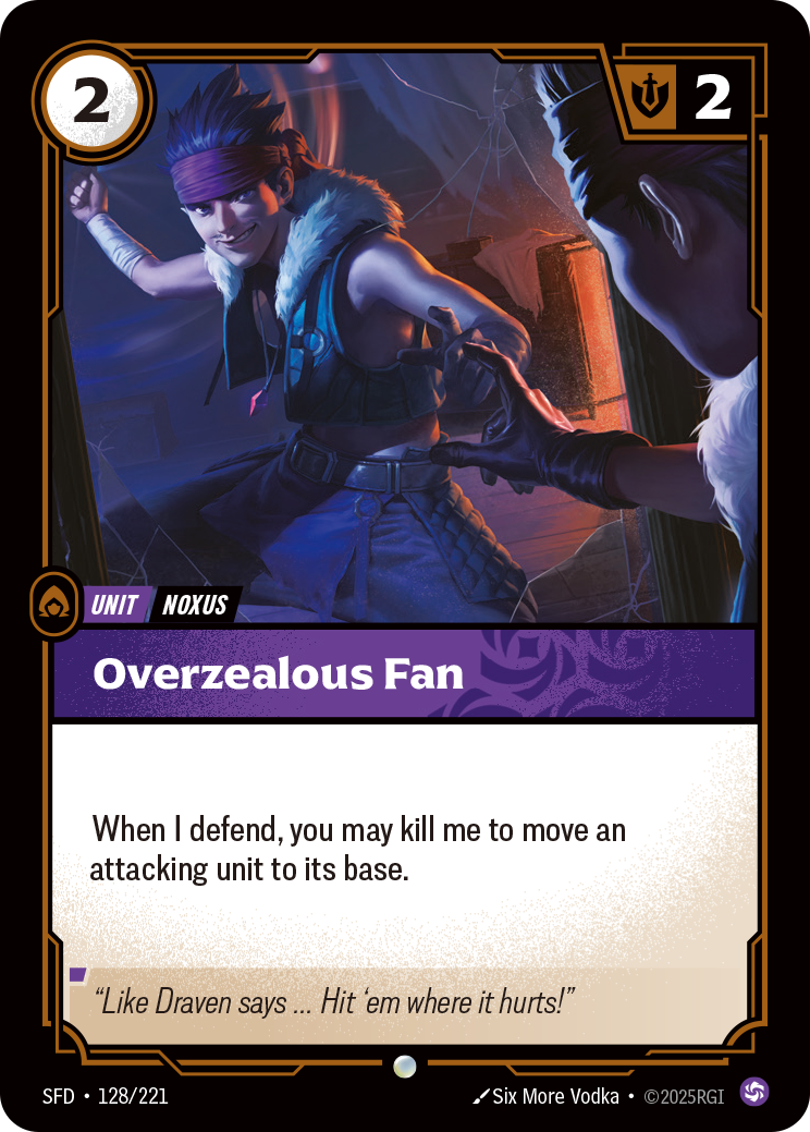 Fan excessif