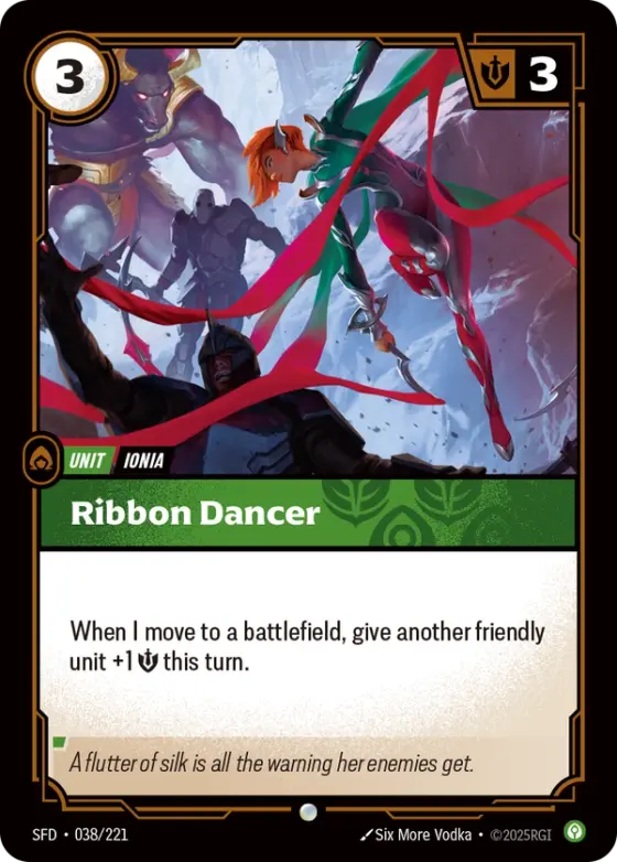 Ribbon Dancer SFD-038 Standard printing