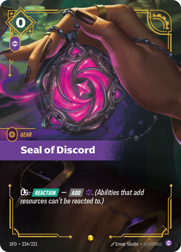 Sceau de discorde