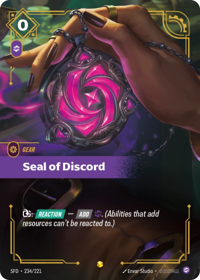 Seal of Discord (Overnumbered)