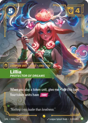 Lillia - Protector of Dreams (Alternate Art)