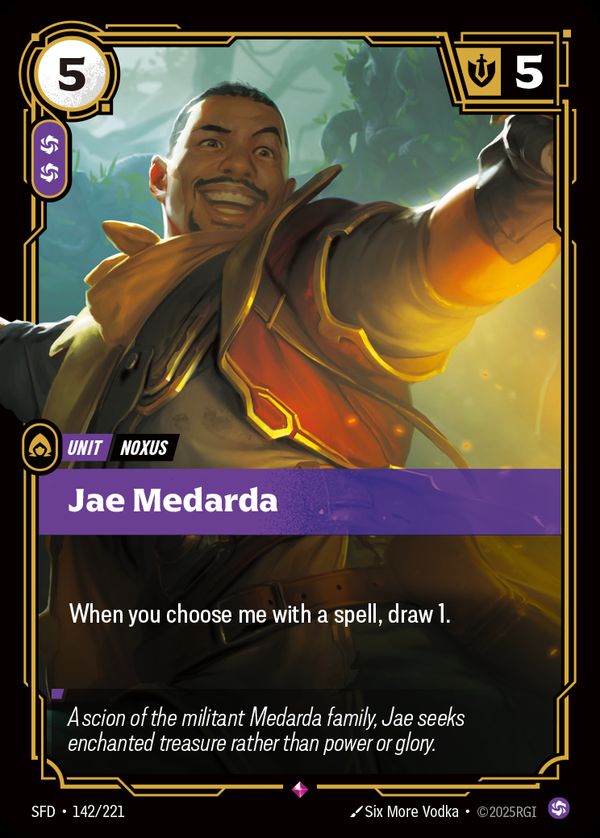 Jae Medarda — Riftbound card