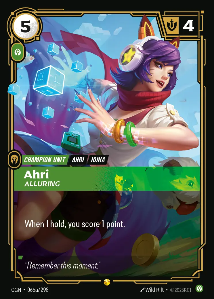 Ahri - Alluring (Alternate Art)