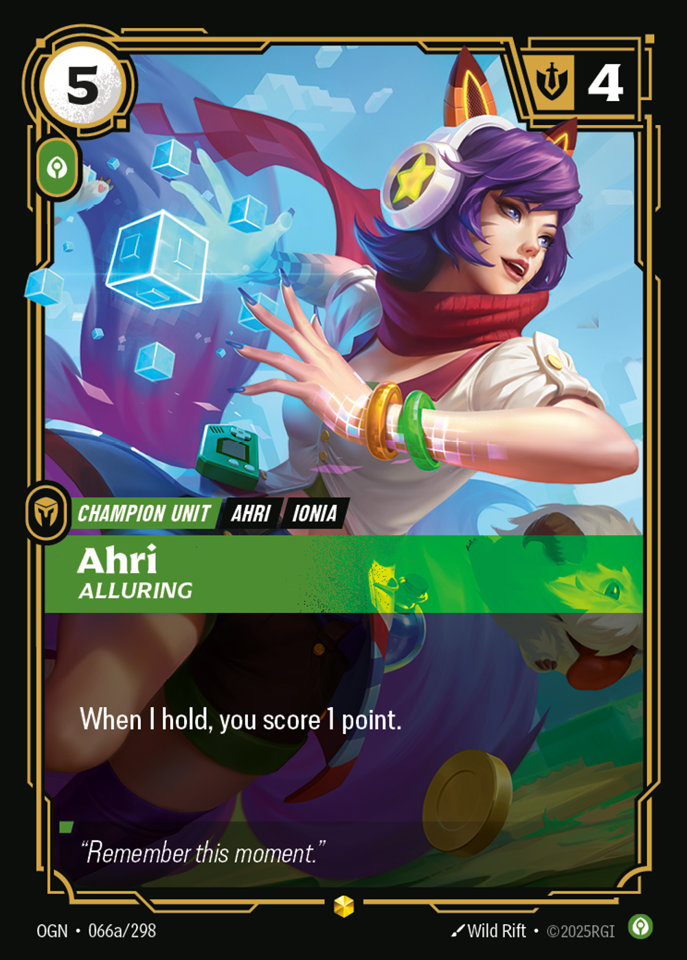 Ahri, Alluring (Alternate Art)