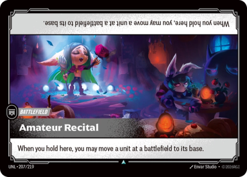 Amateur Recital — Unleashed #207, art by Envar Studio