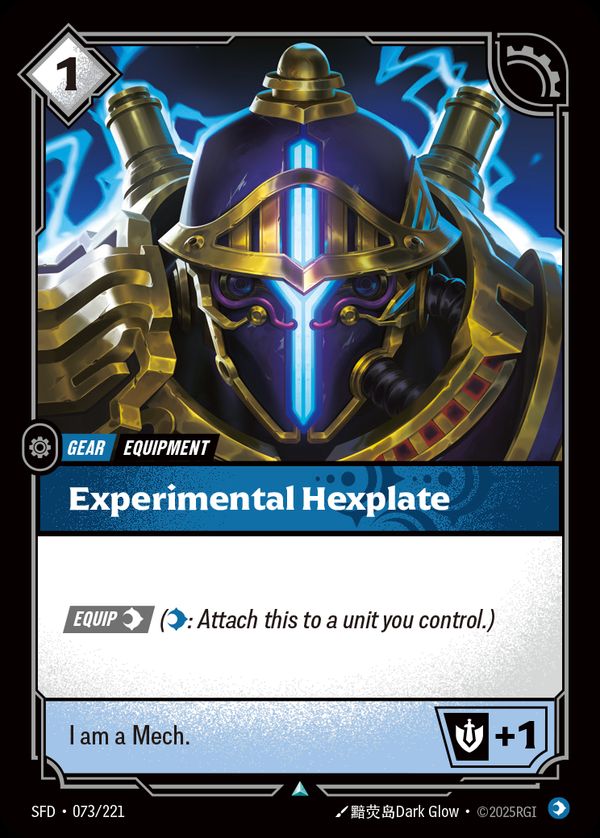 Experimental Hexplate — Riftbound card