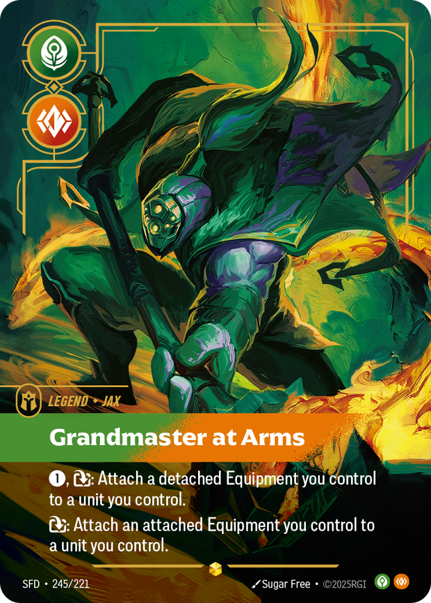 Jax - Grandmaster At Arms (Overnumbered)