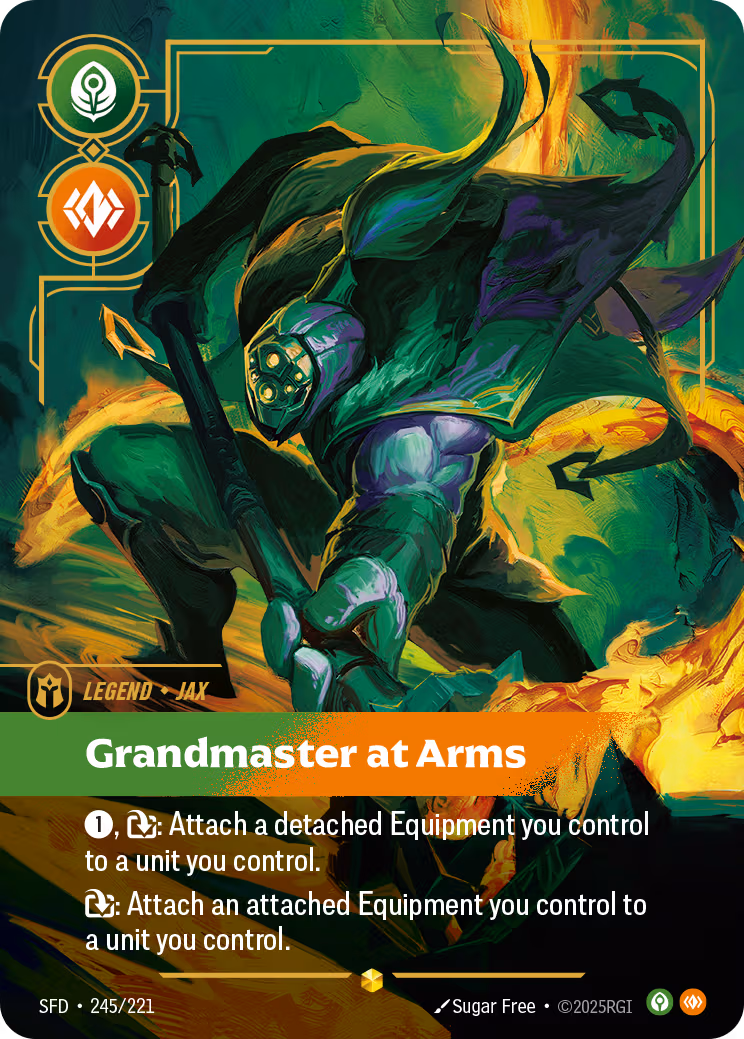 Jax, Grandmaster at Arms