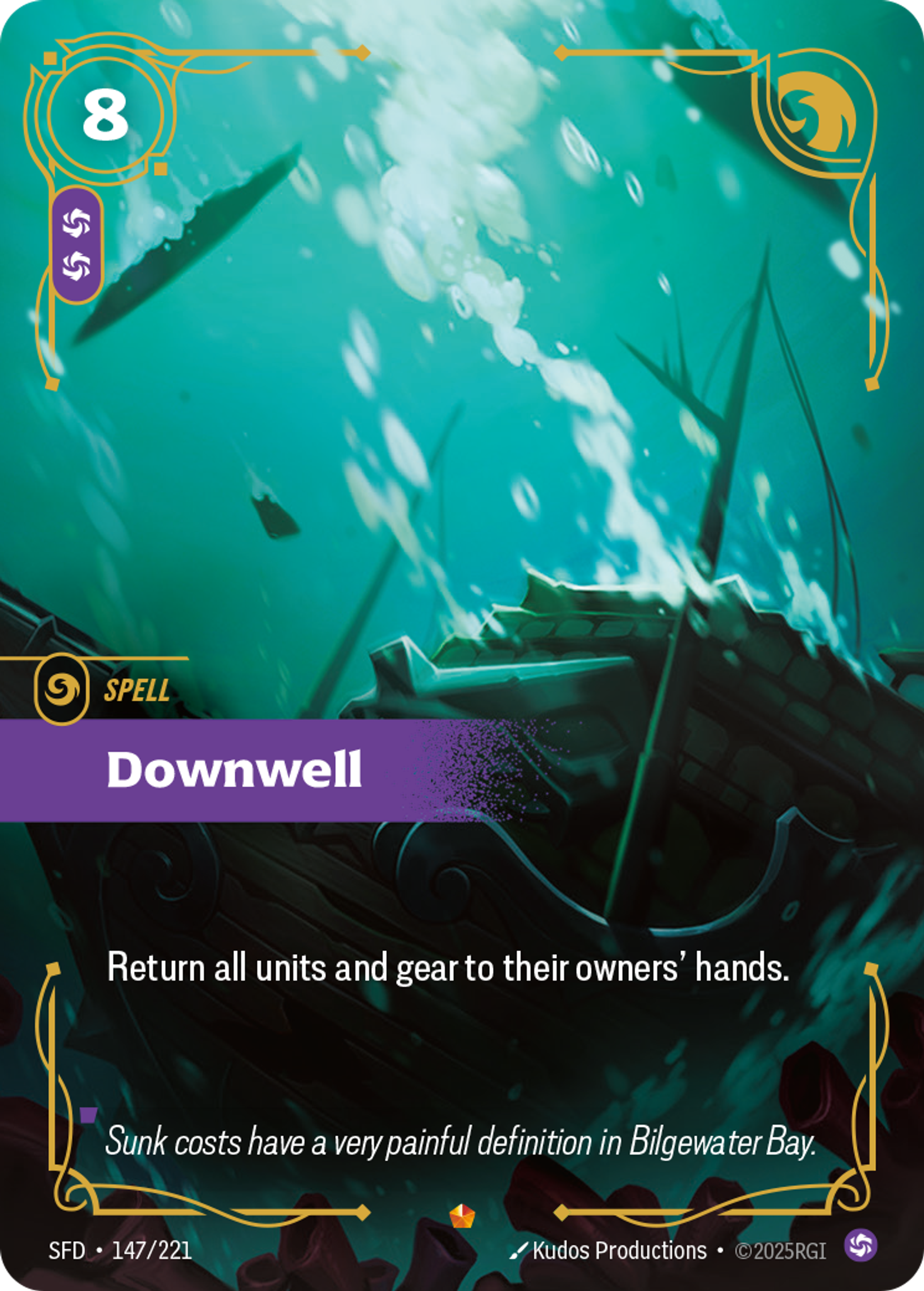 Riftbound Spell: Downwell. Return all units and gear to their owners' hands.