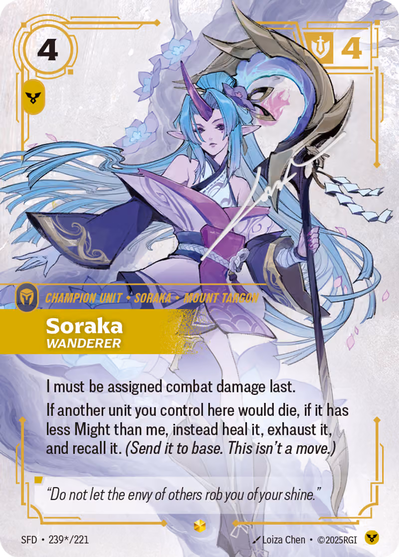 Soraka, Wanderer