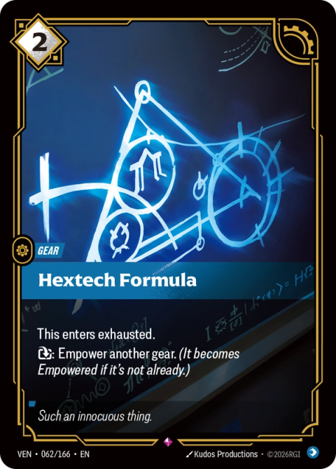 Hextech Formula — Vendetta #062, art by Kudos Productions