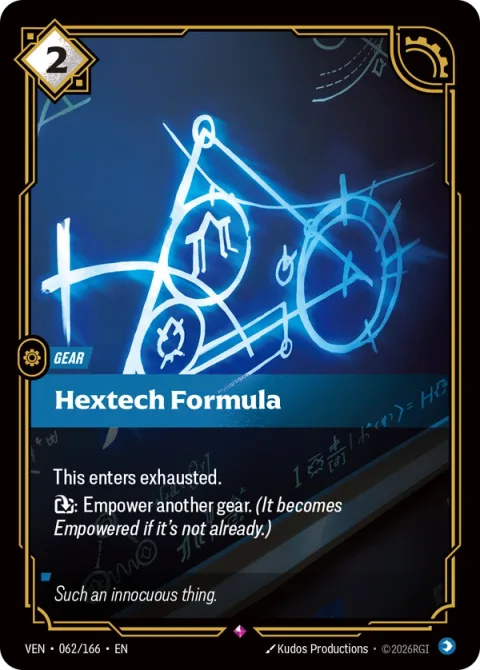 Hextech Formula VEN-062 영어판 카드 이미지