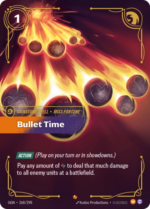 Bullet Time — Origins #268, art by Kudos Productions