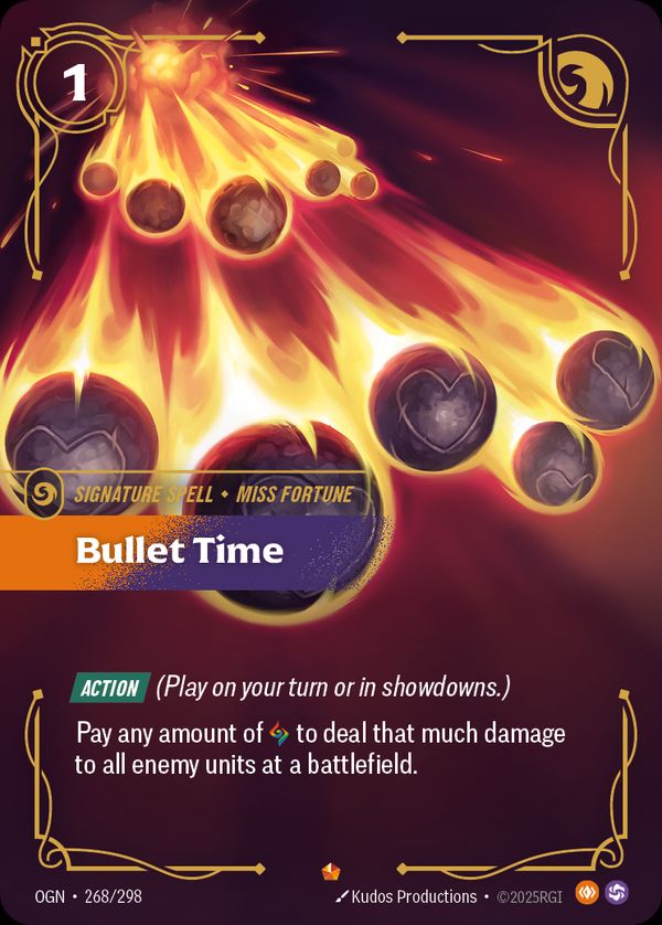 Bullet Time — Riftbound card