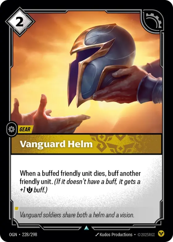 Vanguard Helm OGN-228 Standard printing