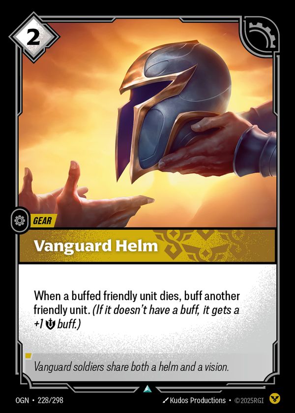 Vanguard Helm — Riftbound card