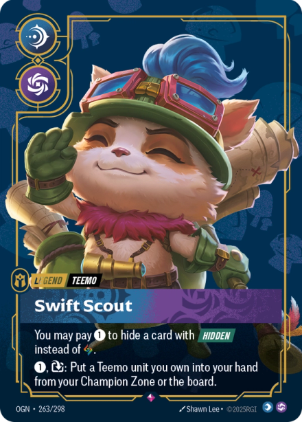 Legend Teemo, Swift Scout — mazzo Teemo Strategist di Batsmak a RQ Hartford