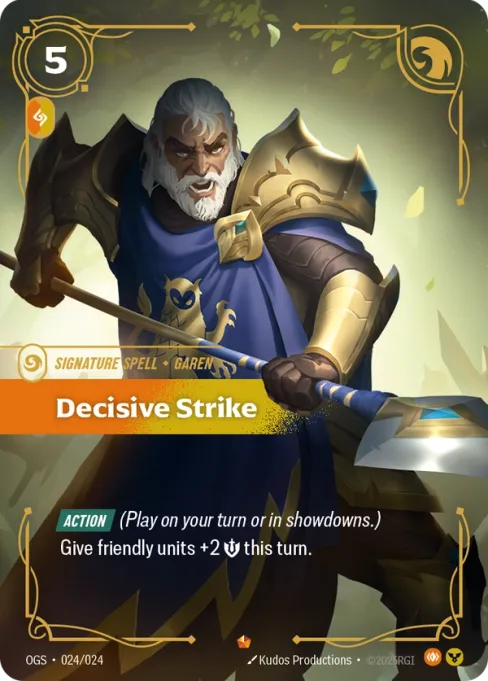 Decisive Strike, OGS-024/024